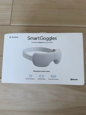 Therabody SmartGoggles Eye Massager - Light Gray (1st gen)